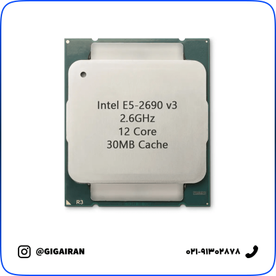 سی پی یو سرور Intel Xeon E5-2690 v3