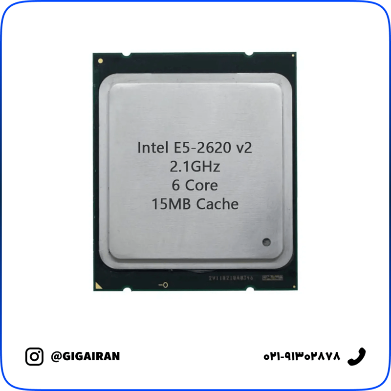سی پی یو سرور Intel Xeon Processor E5-2620 v2