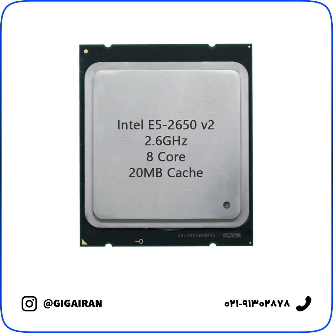 سی پی یو سرور Intel Xeon Processor E5-2650 v2