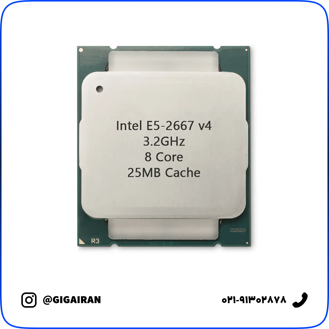 سی پی یو سرور Intel Xeon Processor E5-2667 v4