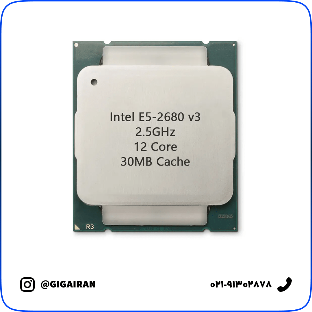 سی پی یو سرور Intel Xeon Processor E5-2680 v3
