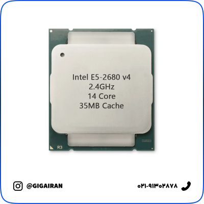 سی پی یو سرور Intel Xeon Processor E5-2680 v4