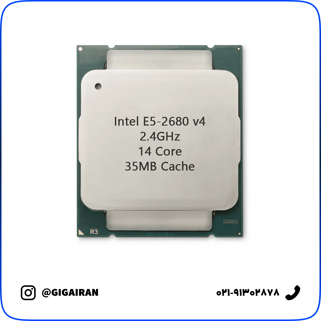 سی پی یو سرور Intel Xeon Processor E5-2680 v4