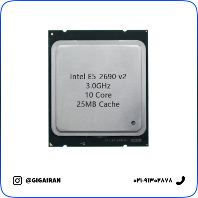 سی پی یو سرور Intel Xeon Processor E5-2690 v2
