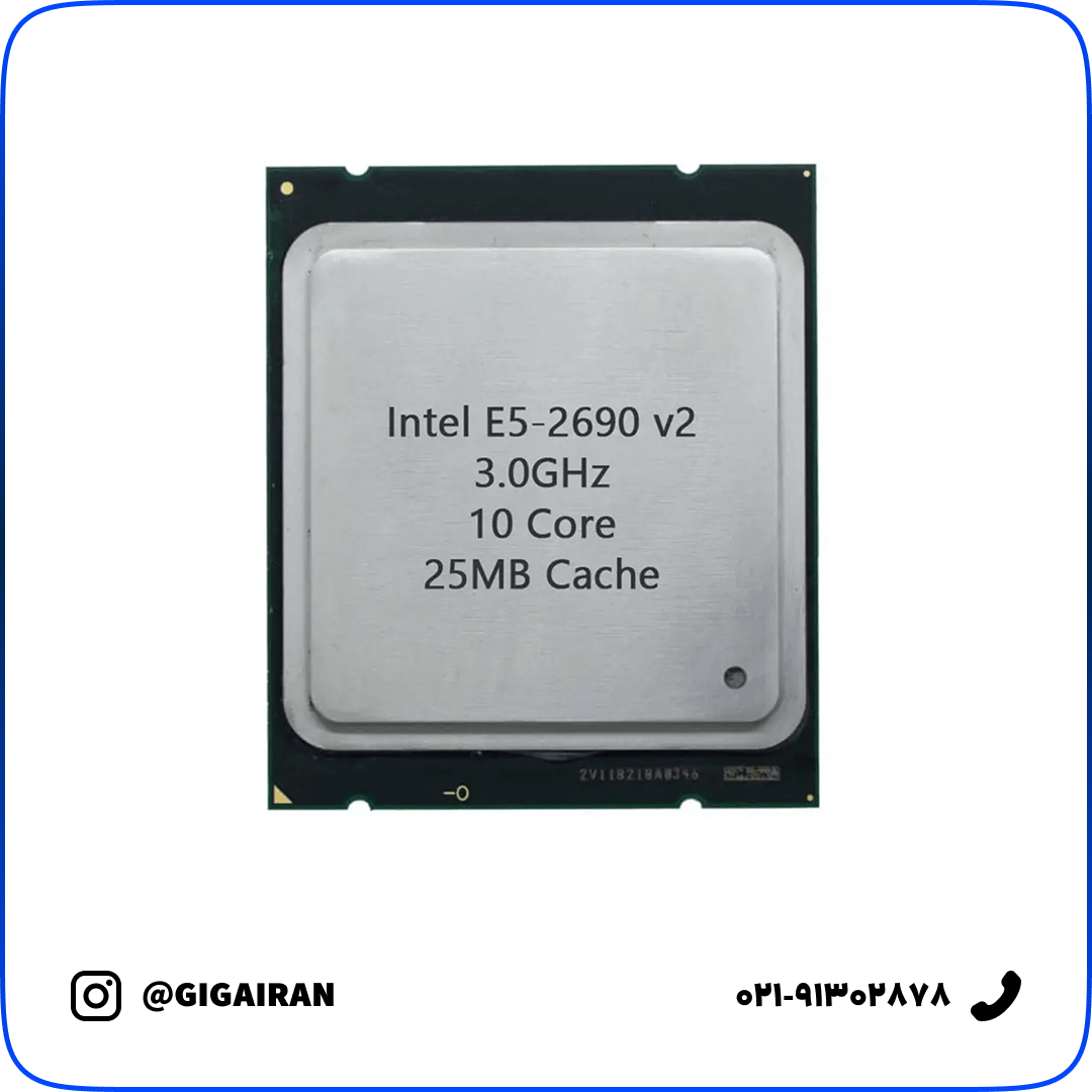 سی پی یو سرور Intel Xeon Processor E5-2690 v2