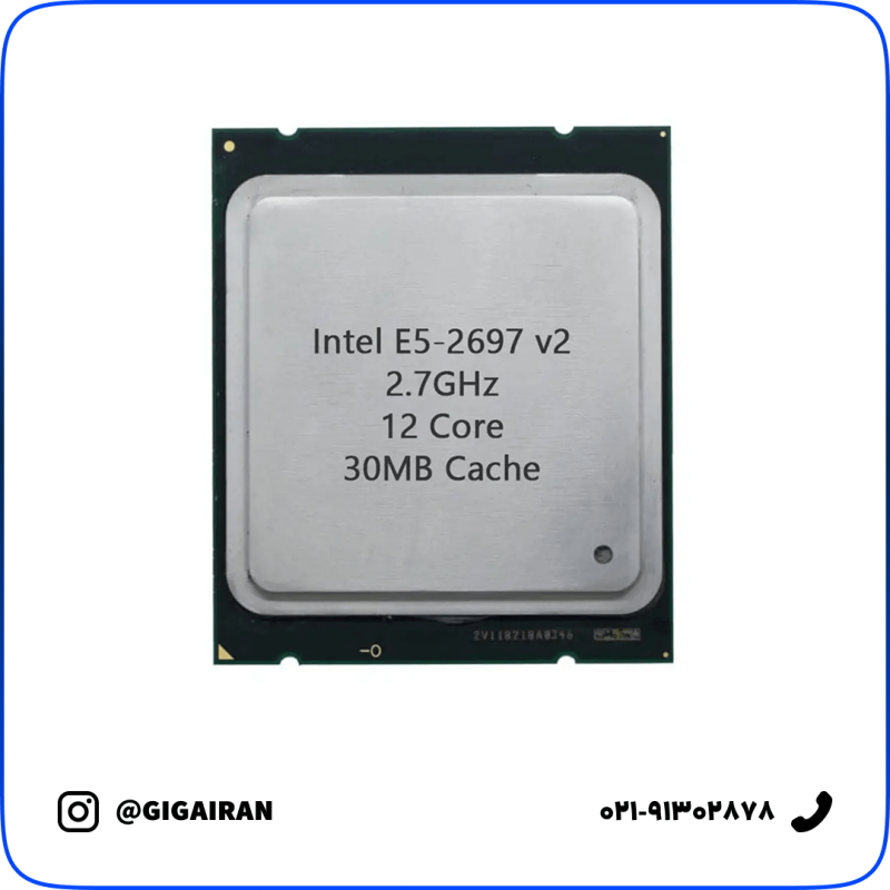 سی پی یو سرور Intel Xeon Processor E5-2697 v2